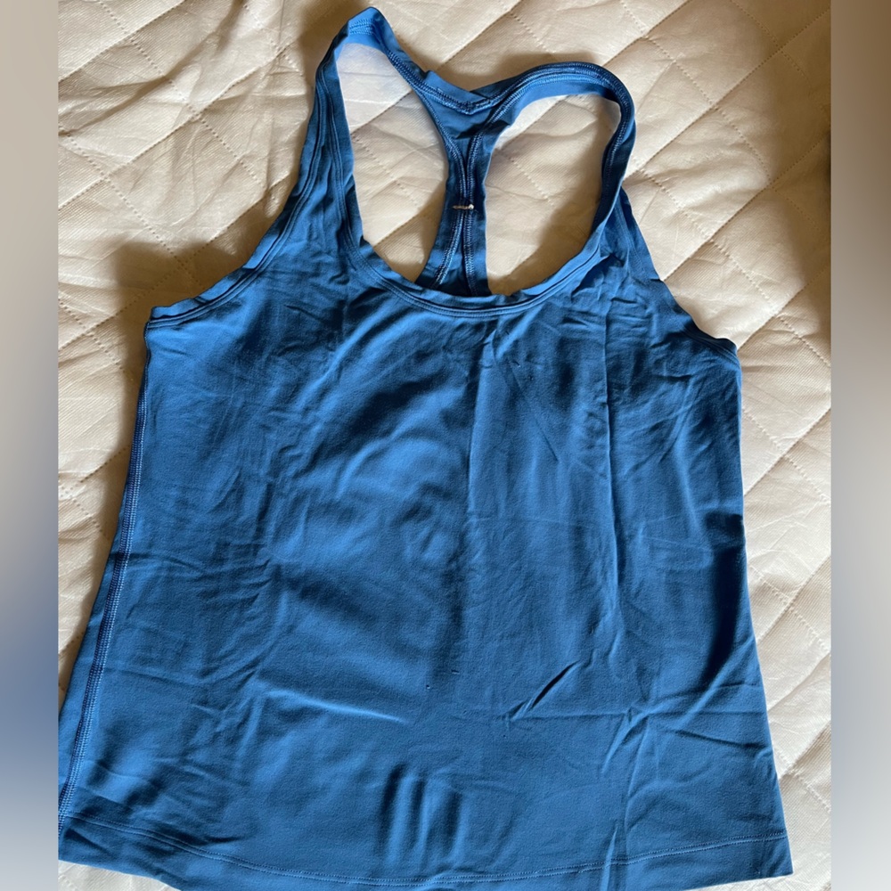 Lululemon Women's Blue Racerback Tank Top